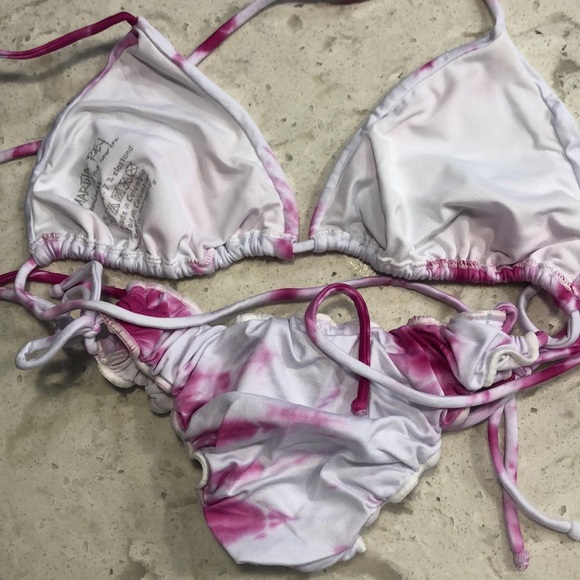 Martha Rey Pink Tie Dye Bikini - Picture 5 of 5